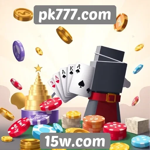 Opcões de jogos disponíveis em pk777.com