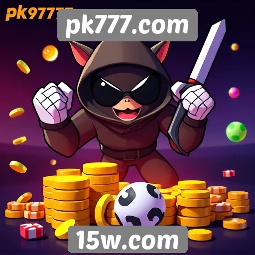 Variedade de jogos disponíveis em pk777.com